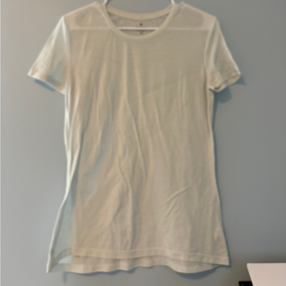XS ATHLETA green and blue shirt